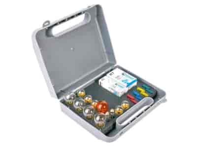 Coffret de secours ampoule VISION H7 24V 70W + H1 24V 70W + 22 éléments