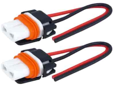 Lampenfassung HB4 (9006) gerade, Keramik, 15 cm Kabel, 2 Stk