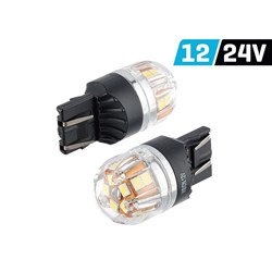 Bulb VISION WY21 / 5W (T20q) 12/24V 15x 2835 SMD OSRAM Chip, CANBUS, white, 2 pcs