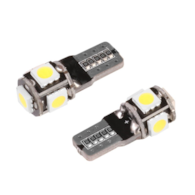 Ampoule VISION W5W (T10) 12V 5x 5050 SMD LED, CANBUS, blanche, 2 pcs