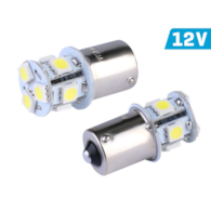 Ampoule VISION P21W BA15s 12V 8x 5050 SMD LED, blanche, 2 pcs