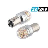 Ampoule VISION P21 / 5W BAY15d 12/24V 15x 2835 SMD OSRAM Chip, CANBUS, blanche, 2 pcs