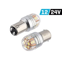 Ampoule VISION P21 / 5W BAY15d 12/24V 15x 2835 SMD OSRAM Chip, CANBUS, blanche, 2 pcs
