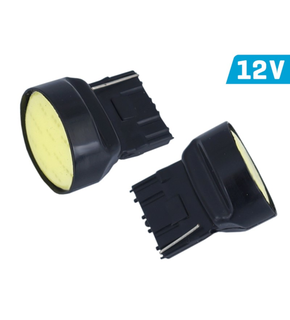 Żarówka VISION W21W (T20d) 12V 1x COB LED, CANBUS, biała, 2 szt.