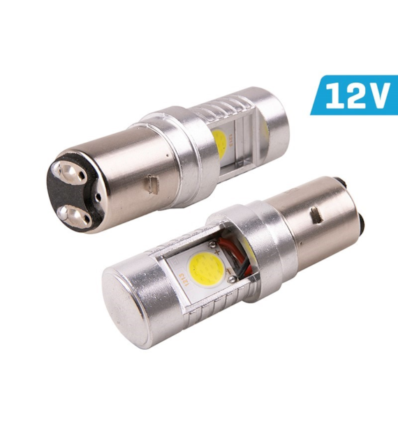 Bulb VISION S2 (BA20d) 10-36V 2x COB LED, white, 1 pc