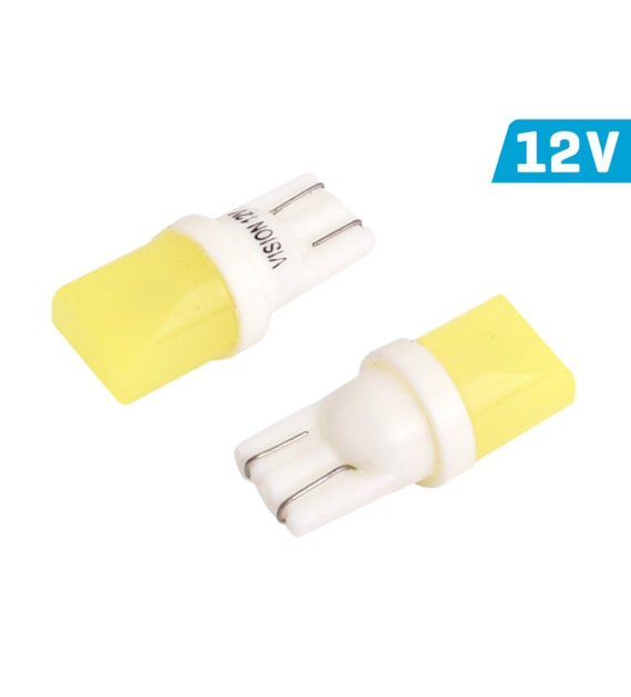 Ampoule VISION W5W (T10) 12V 1x COB LED, blanche, 2 pcs