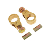 Brass battery terminals, 12/24V