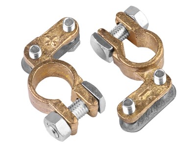 Brass  battery clamps, STANDARD 600A