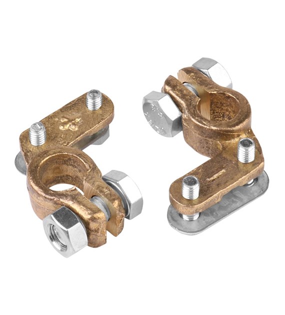 Brass battery clamps, JAPAN, 600A