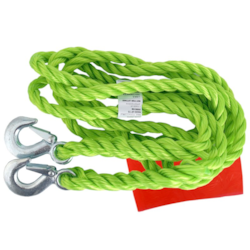 Linka holownicza DMC do 2000 kg pleciona z hakami, 4 m, Heavy Duty