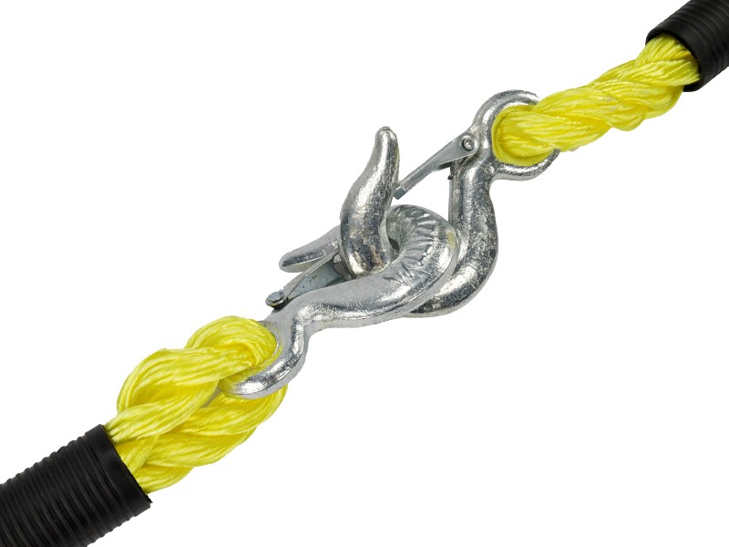 Tow rope PGW up to 3000 kg, braided, with hooks, 4 m, Heavy Duty