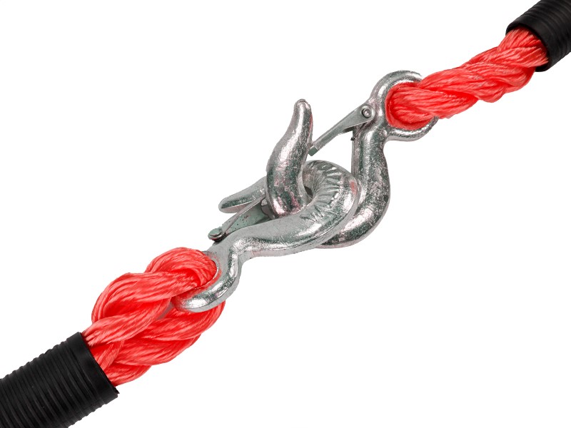 Tow rope PGW up to 4000 kg, braided with hooks, 4 m, Heavy Duty -   platform