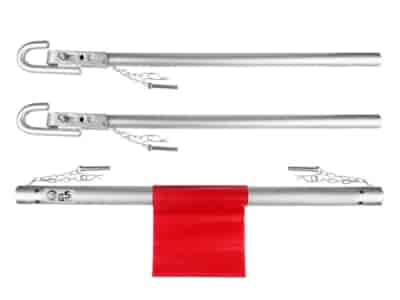 Barre de remorquage rigide 2T, TÜV GS, 180 cm
