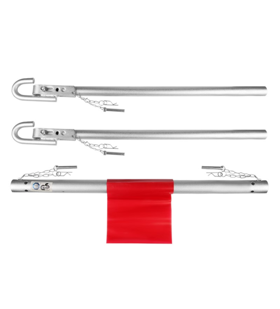 Barre de remorquage rigide 2T, TÜV GS, 180 cm