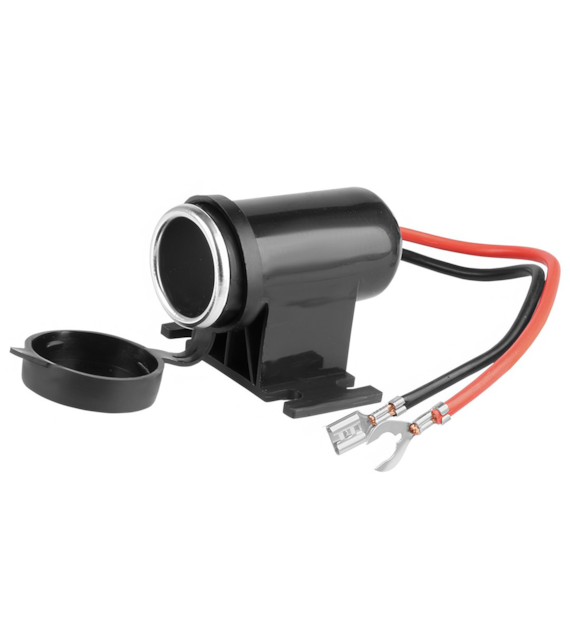 Socket 12V 15A, single, electric, waterproof