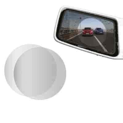 Hydrophobic film for mirrors, round, diam. 100 mm, 2 pcs