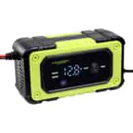 Intelligent digital rectifier for 12V 6A, 4-120 Ah batteries