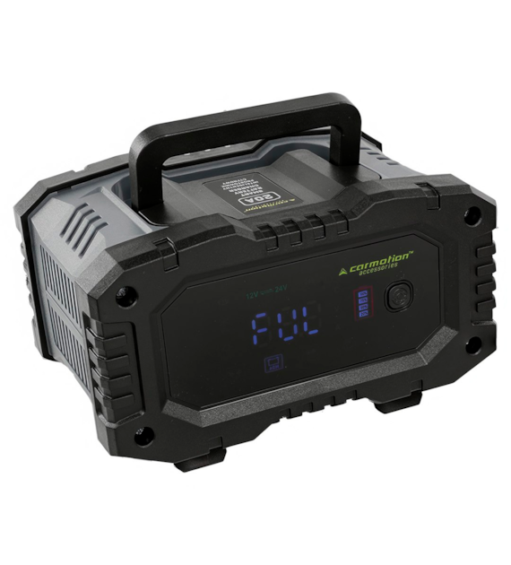 Intelligenter digitaler Gleichrichter für Batterien 12V 20A 6 - 300 Ah, 24V 10A, 6 - 150 Ah