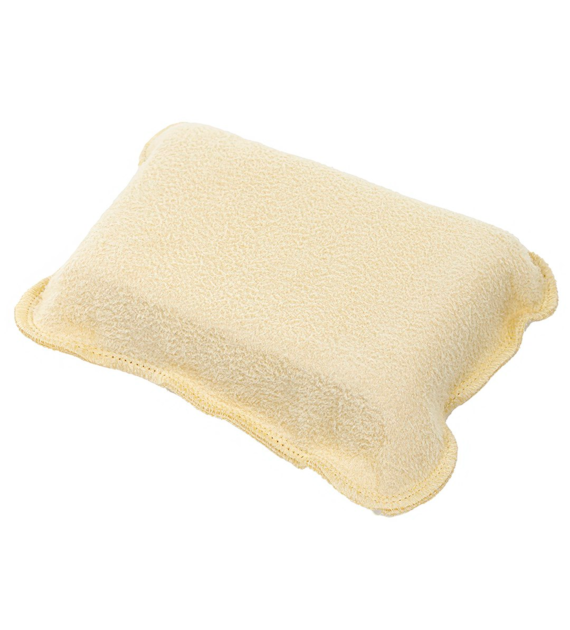 Natural chamois-covered sponge, XXL 5x10x15 cm