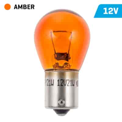 Żarówka VISION PY21W 12V 21W BAU15s, amber (30023)