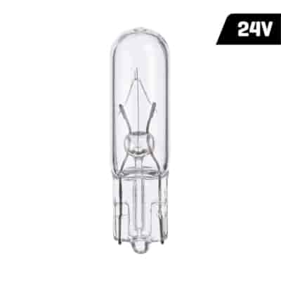Glühlampe VISION W1.2W T5 24V 1.2W W2x4.6D
