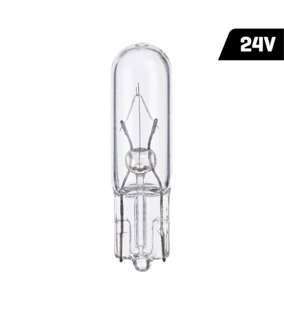 Glühlampe VISION W1.2W T5 24V 1.2W W2x4.6D