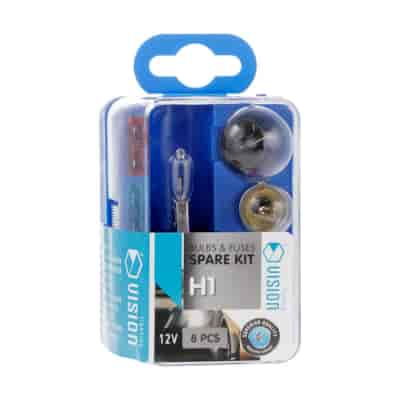 Coffret de secours ampoule VISION H1 12V / 8  éléments