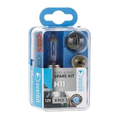 Coffret de secours ampoule VISION H11 12V / 8 éléments
