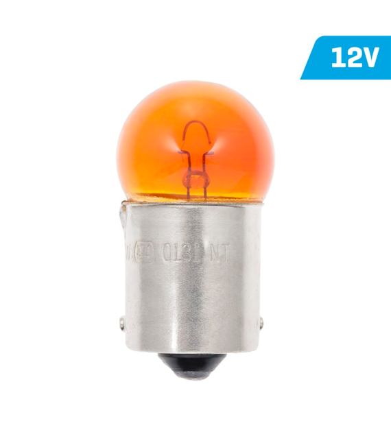 Żarówka VISION RY10W 12V 10W BAU15s, amber