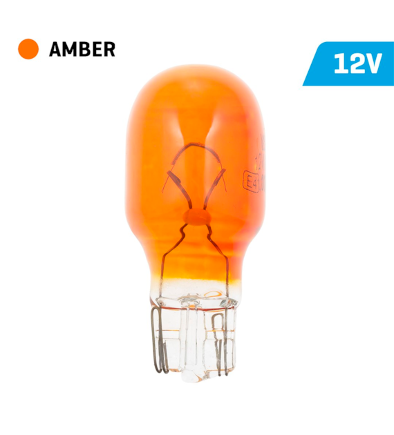 Żarówka VISION WY16W 12V 16W W2,1x9,5d, amber