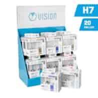 Zestaw żarówek VISION H7 12V Power Plus, 18 + 2