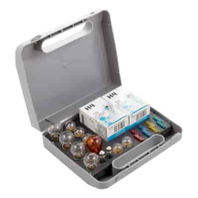 Coffret de secours ampoule VISION 2x H4 24V 75/70W + 22 éléments