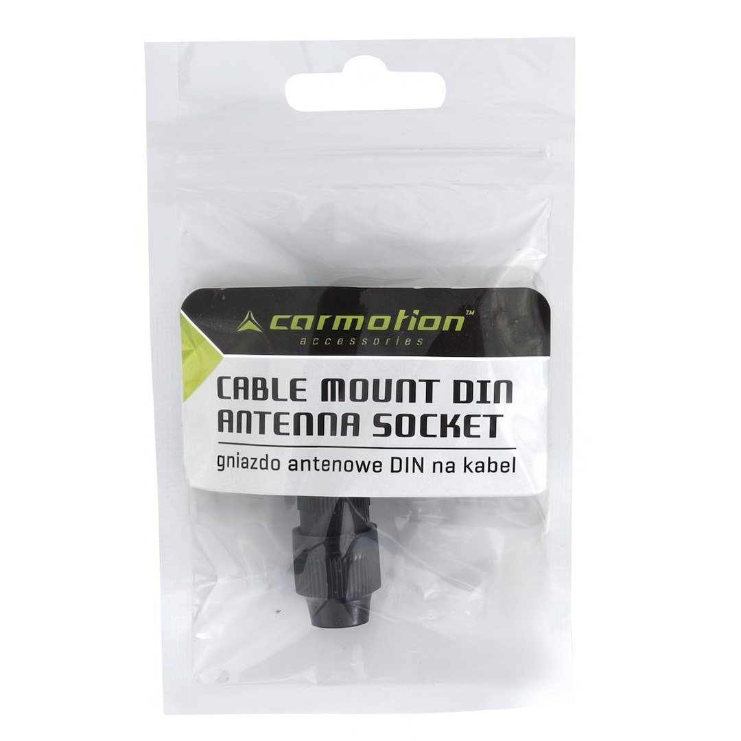 Socket DIN for car antenna with cable