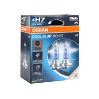 OSRAM Bulbs H7 12V 80W PX26d Cool Blue Boost 5500K HyperWhite, 2 pcs