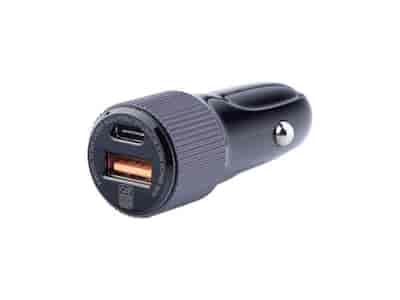 WAYME Chargeur 12/24V, 36W USB-C PD + QC3.0