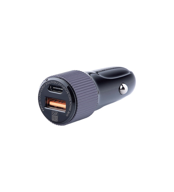 WAYME Chargeur 12/24V, 36W USB-C PD + QC3.0