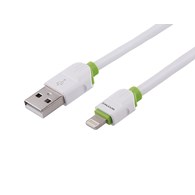 WAYME Kabel do ładowania i synchronizacji, silikonowy okrągły, 100 cm, USB > Lightning