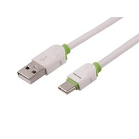 WAYME Kabel do ładowania i synchronizacji, silikonowy okrągły, 100 cm, USB > USB-C