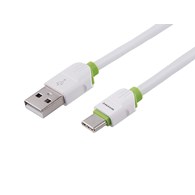 WAYME Kabel do ładowania i synchronizacji, silikonowy płaski, 200 cm, USB > USB-C