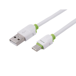 WAYME Kabel do ładowania i synchronizacji, silikonowy okrągły, 200 cm, USB > USB-C