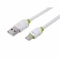 Kabel MAWAY do ładowania i synchronizacji, silikonowy płaski, 200 cm, USB > USB-C