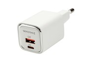 WAYME Chargeur secteur USB-C PD + QC3.0 30 W