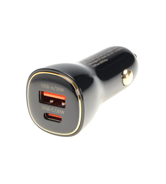 WAYME Ladegerät 12/24 V, 60 W USB-C PD, PPS + QC3.0