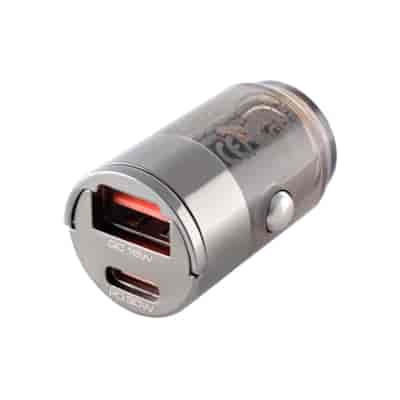 WAYME Ladegerät 12/24V, USB 18W + USB-C PD 30W, Nano mit Ring