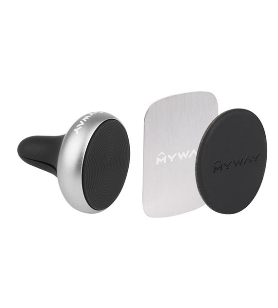 Support magnétique pour grille d'aération voiture