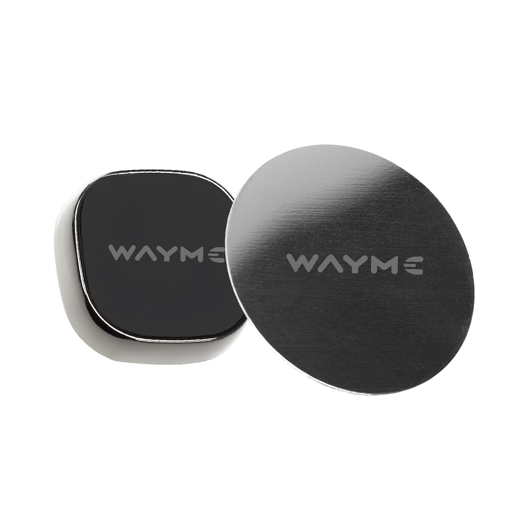 WAYME Magnetic stick-on holder, black