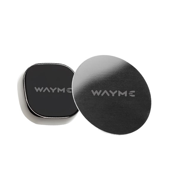 WAYME Magnetic stick-on holder, black