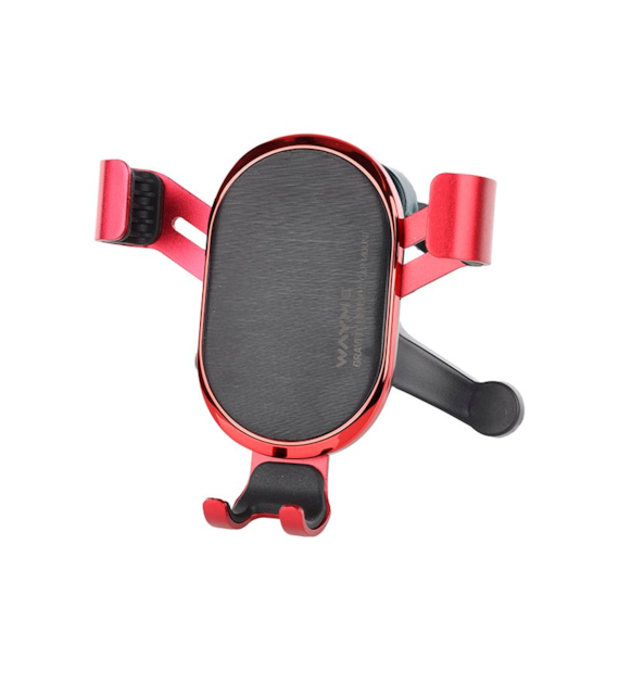 WAYME Support gravitationnel pour grille d'aération voiture , rouge