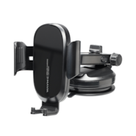 WAYME Support gravitationnel avec ventouse, chargeur induction 15W