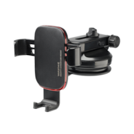 WAYME Support gravitationnel avec ventouse, rouge